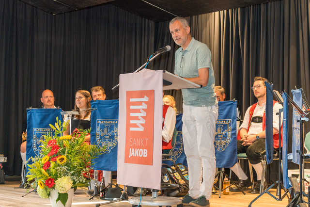 Sommerempfang 2026 der Pfarrei St. Jakobus maj. in Friedberg und Abschied von Stadtpfarrer Pater Steffen Brühl - Friedbergs Erster Bürgermeister Roland Eichmann | Foto: FSeventfoto