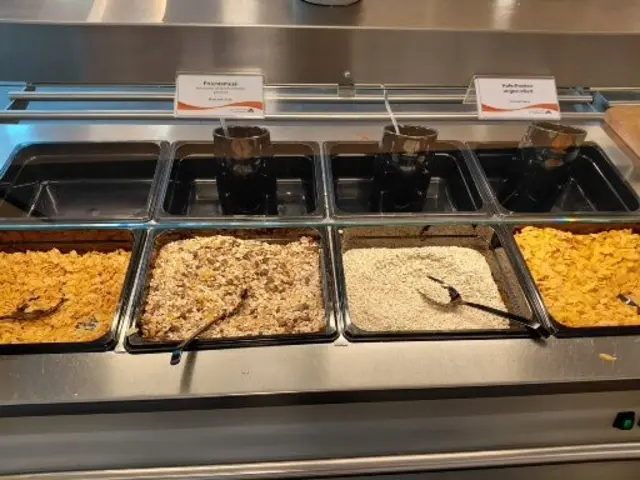 Tolles, abwechslungsreiches Frühstück.