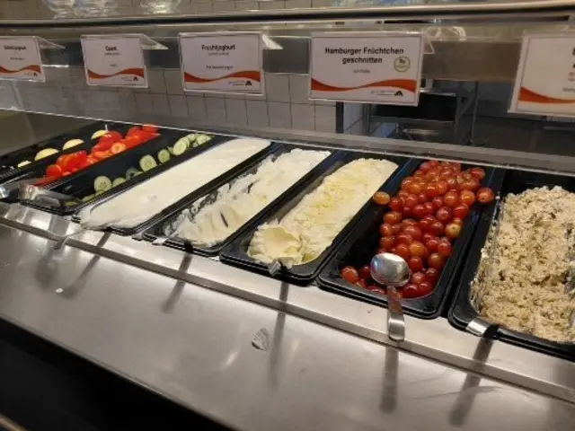 Tolles, abwechslungsreiches Frühstück.