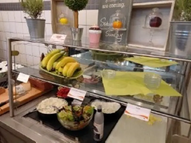 Tolles, abwechslungsreiches Frühstück.