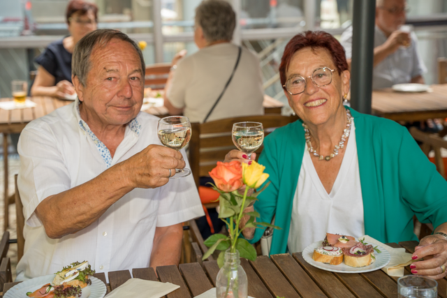 Sommerempfang 2026 der Pfarrei St. Jakobus maj. in Friedberg und Abschied von Stadtpfarrer Pater Steffen Brühl - Franz und Martha Reißner | Foto: FSeventfoto