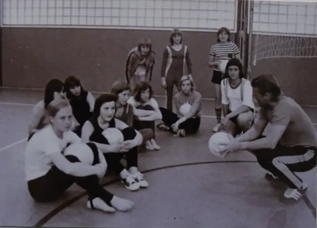 Anfänge beim Volleyball
