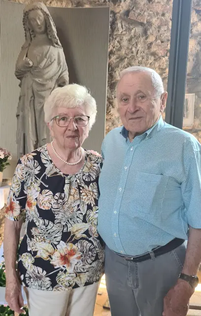 Mesner-Ehepaar Anneliese und Dieter Löffler