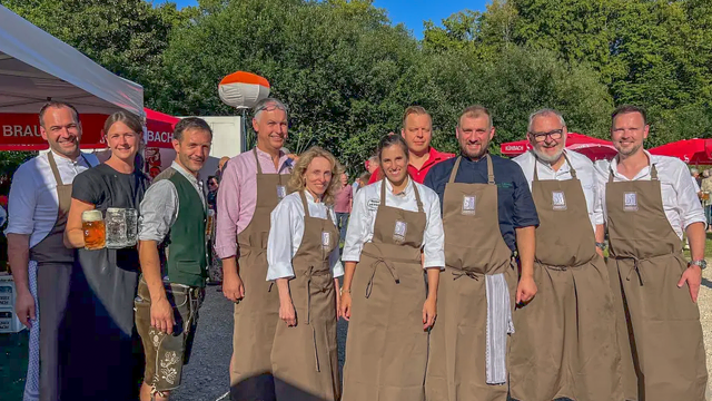 Laurentiusfest 2026 der Wittelsbacher Spezialitätenwirte. Jedes Jahr versammeln sich zahlreiche Besucherinnen und Besucher, um den heiligen Laurentius – den Schutzpatron der Köchinnen und Köche – zu ehren und gemeinsam ein Fest zu feiern, das Tradition, Regionalität und soziales Engagement auf besondere Weise miteinander verbindet. | Foto: Foto mit Genehmigung von Sabine Roth
