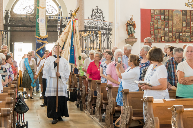Laurentiusfest 2026 der Wittelsbacher Spezialitätenwirte - Festmesse in der Wallfahrtskirche Unseres Herrn Ruhe in Friedberg/Bayern  | Foto: FSeventfoto
