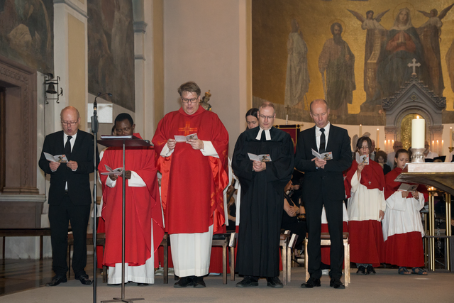 Patrozinium 2026 in Friedberg/Bayern. Die Kirchengemeinde und die Bürgerinnen und Bürger nehmen Abschied von Stadtpfarrer Pater Steffen Brühl, der unsere Stadt nach langjährigem Schaffen verlässt - Die Messe stand unter dem Zeichen der Ökumene. Vertreter anderer Glaubensrichtungen nahmen am Gottesdienst teil | Foto: FSeventfoto