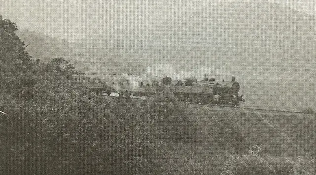 Dampflock Typ 931180 auf dem Weg nach Hatzfeld