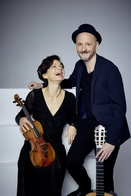 Das international erfolgreiche Kammermusik-Duo Doris Orsan und Johannes Tonio Kreusch präsentiert am Samstagabend „Tangos &amp; Canciones“. | Foto: Detlef Schneider