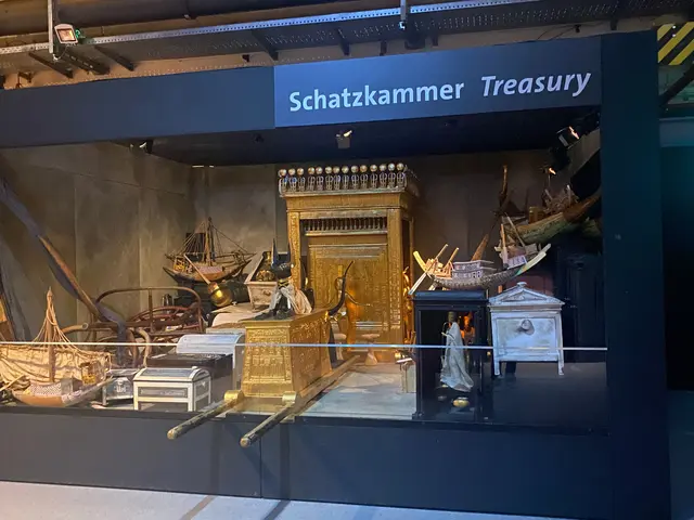 Eine der Schatzkammern