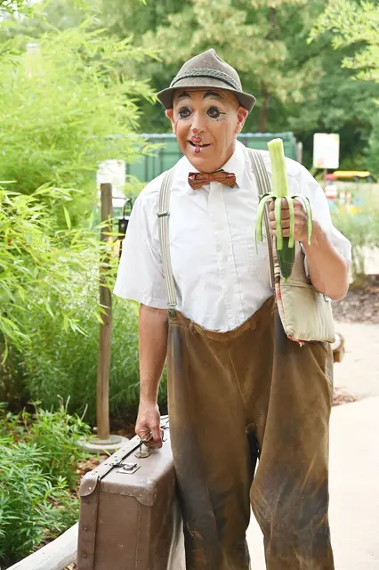 Clown Frans war ebenfalls unterwegs