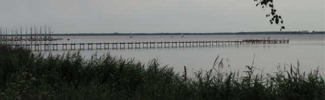 Auch wenn das Wetter bei unserer Ankunft am "Steinhuder Meer" nicht so schön war (es hatte bei angenehmen Temperaturen leicht geregnet) ... | Foto: M. A.