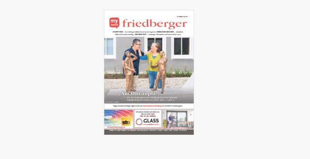 Den „friedberger“ 09/2026 hier als E-Paper lesen!
