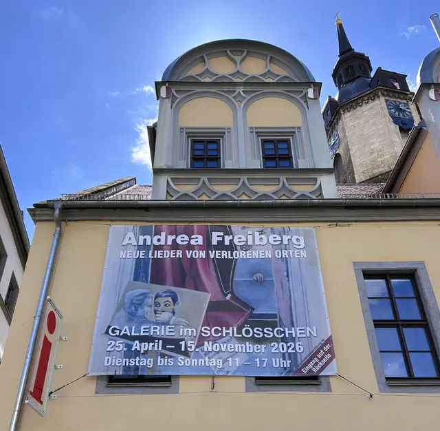 HInweis am Schlösschen