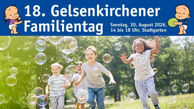 Familientag 2026
Foto: Stadt Gelsenkirchen - Abteilung Jugend- und Familienförderung | Foto: Foto: Stadt Gelsenkirchen - Abteilung Jugend- und Familienförderung