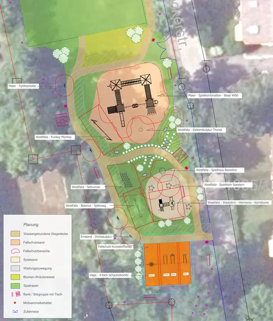 Der Spielplatz an der Brucknerstraße wird ab Anfang September umfassend neu gestaltet. | Foto: Stadt Gersthofen