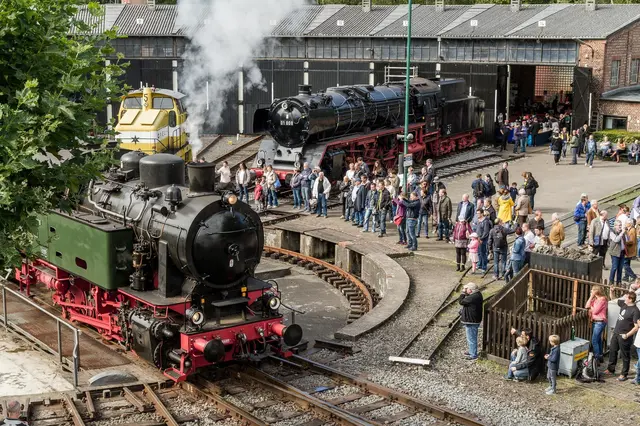 Drehscheibe im Eisenbahnmuseum Bochum  | Foto: Stadt Bochum