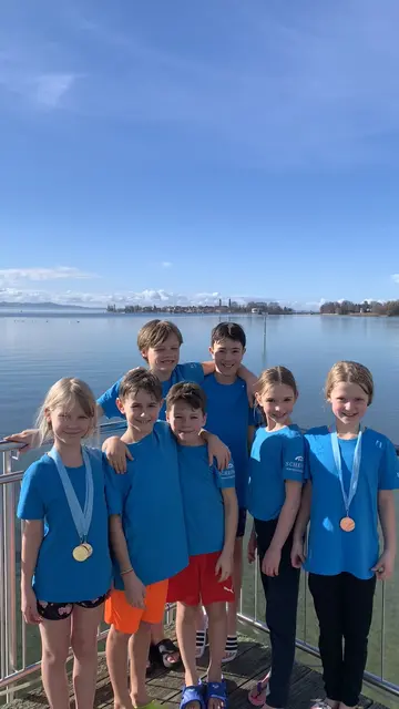 Strahlende Gesichter und strahlender Sonnenschein beim Wettkampf in Lindau am Bodensee