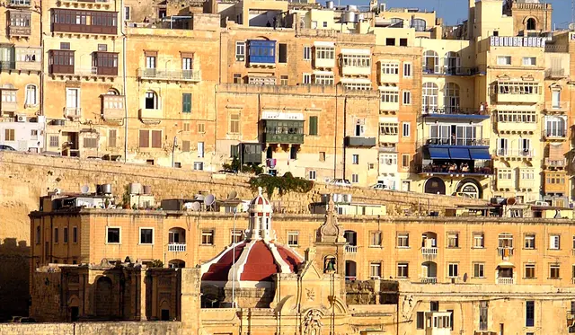 Ankunft in den frühen Morgenstunden in Valletta auf Malta