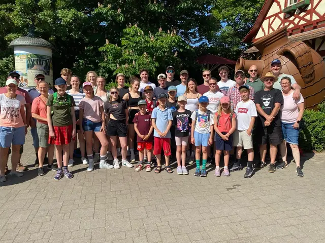 Gemeinsamer Ausflug mit dem SB Delphin 03 Augsburg nach Tripsdrill