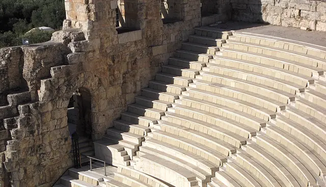Odeon des Herodes Atticus auf der Akropolis in Athen