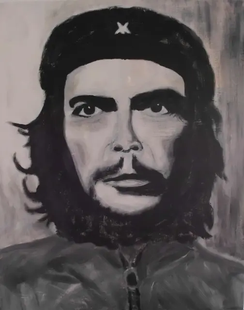 Che, Acrylbild von Dietmar Weiß