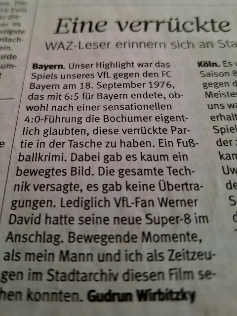 Bewegende Momente. 
Aus meinem Archiv. 