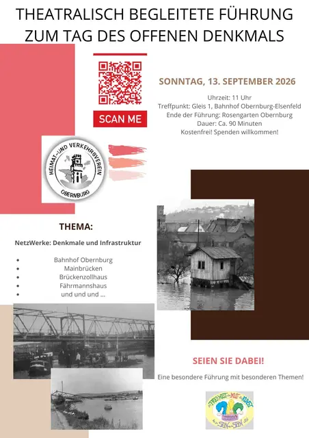 Das Plakat zur Veranstaltung am 13.09.2026 | Foto: Theaterverein Obernburg