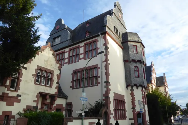 Ansicht der Augustinerschule vom Norden.