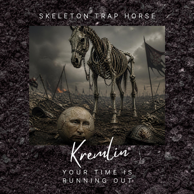 Die Zeit für Vladimir Putin läuft ab, wenn es nach dem neuen Song des erfolgreichen Dark Wave Musikers "Skeleton Trap Horse" geht.  | Foto: Skeleton Trap Horse