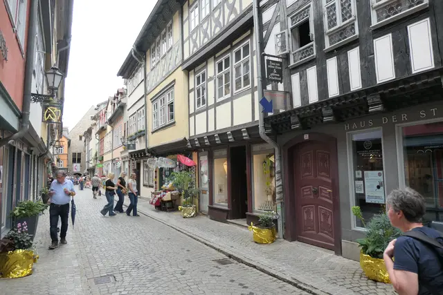 Blick in die Erfurter "Krämerbrücke"