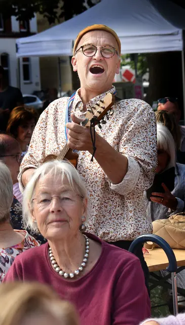 Die Gruppe „wachsMus“ spielte beim Kulturpicknick