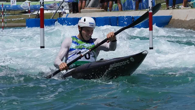 Noah Hegge fuhr sich im K 1 auf den 5-ten Platz | Foto: Archivfotos