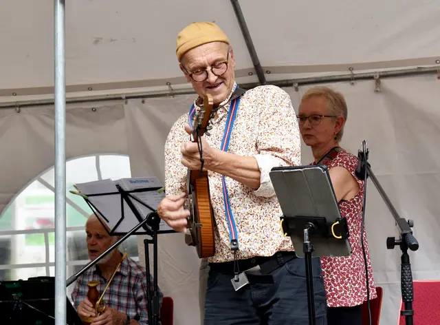 Die Gruppe „wachsMus“ spielte beim Kulturpicknick