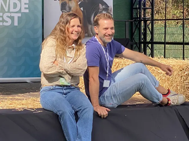 Simone Sombecki und der Pottfluenzer Daniel Aßmann