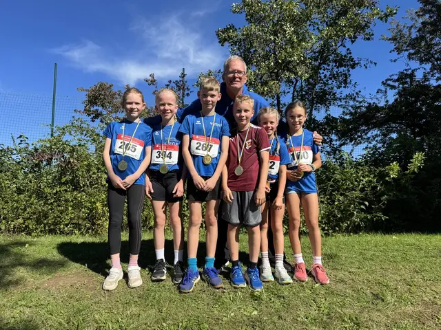 Erfolgreiche junge Starterinnen und Starter aus Frankenberg in Stadtallendorf beim 38. Stadtlauf | Foto: Martin Würz