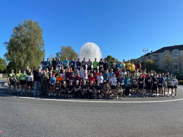 Ein großes Teilnehmerfeld startete im 10.000m Lauf | Foto: Zofia Szafarczyk