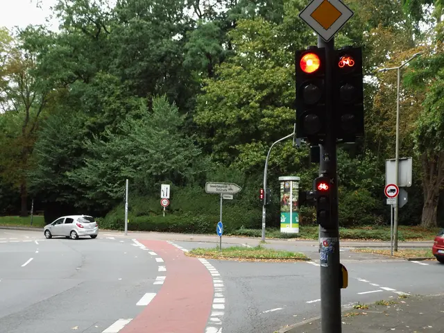 Ampelanlage mit Kombisignal für Radfahrende. | Foto: Siegmund Walter, 09.09.2026, 16:21 Uhr
