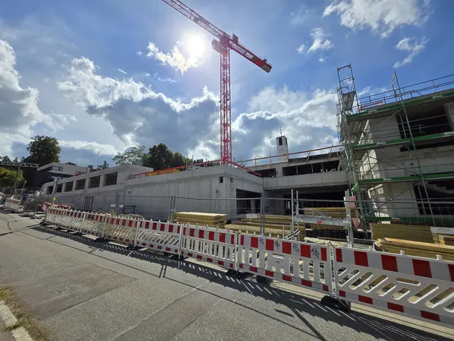Die neue Grundschule Westheim nimmt weiter Gestalt an