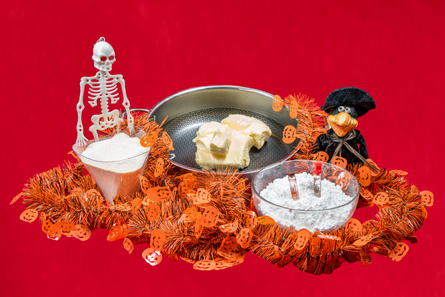 Sabinas Kochstudio - Friedhofskuchen mit Halloween-Deko | Foto: FSeventfoto