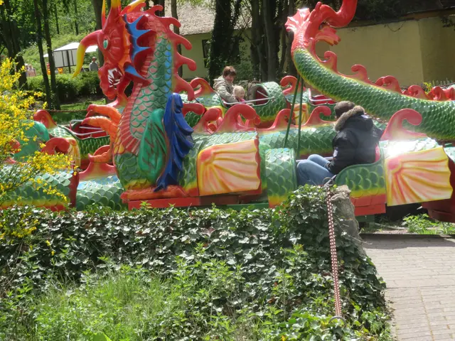 Der Drachen kam gut an.
