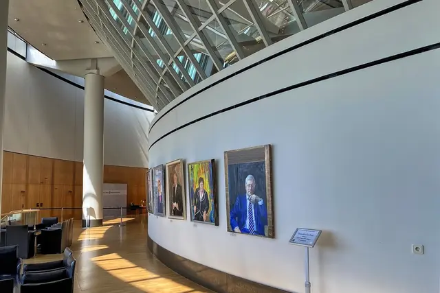 Die Galerie der Präsidenten und Präsidentinnen  | Foto: copyright Margot Klütsch