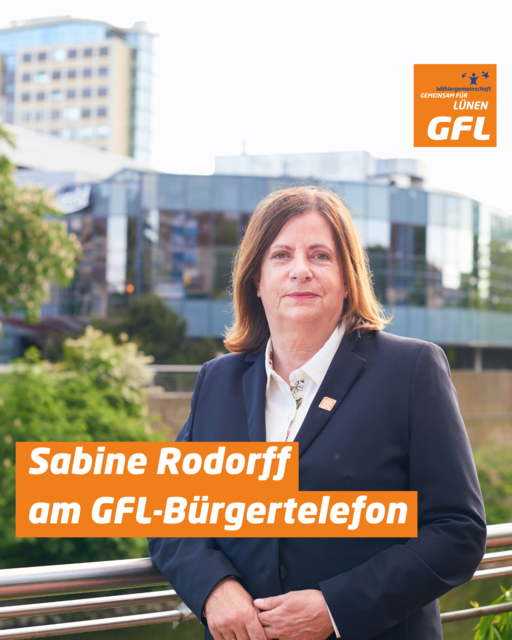 Sabine Rodorff, Mitglied im Rat der Stadt Lünen | Foto: GFL