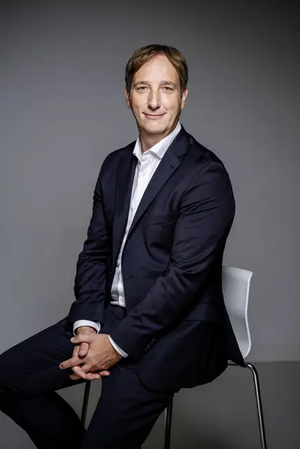 Mike Kammann - Vorsitzender des Kuratoriums der Schwäbisch Hall-Stiftung „bauen – wohnen – leben“ und Vorstandsvorsitzender der Bausparkasse Schwäbisch Hall | Foto: Sebastian Berger