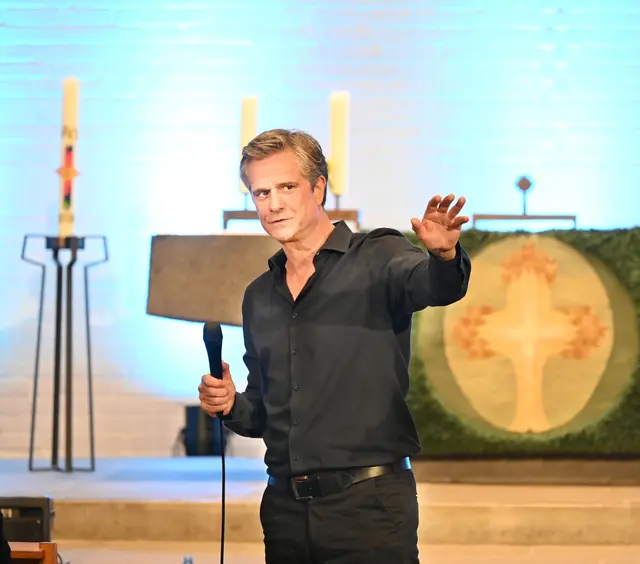 Juliano Rossi trat bei der „Langen Nacht“ in der Auferstehungskirche