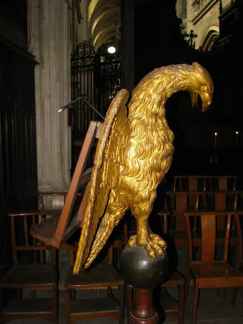 Ambo mit Adler, St-Aldegundiskirche in Emmerich am Rhein