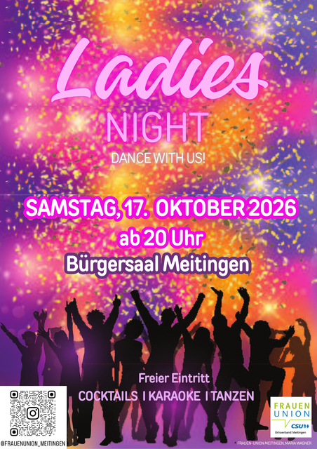 Weitere Informationen auch auf Instagram und Facebook! | Foto: Frauen-Union Meitingen