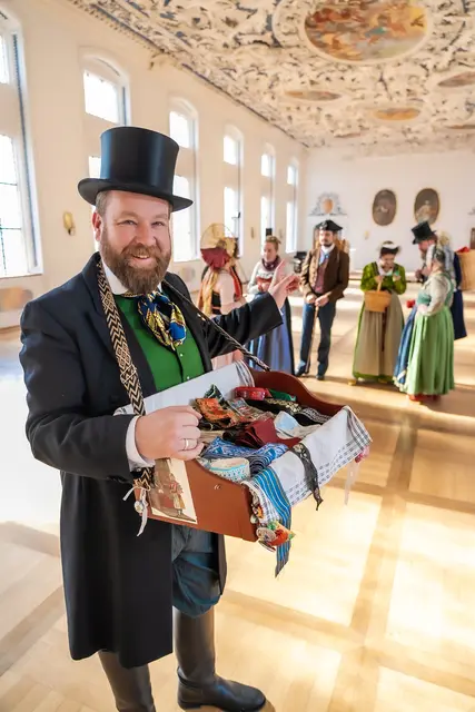 2026 lockt der Trachtenkulturmarkt mit einem weiteren Saal und mehr Platz ins historische Barockkloster Wettenhausen. | Foto: Andreas Keilholz