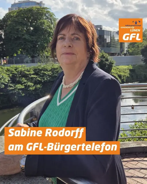 Sabine Rodorff, Mitglied im Rat der Stadt Lünen | Foto: GFL