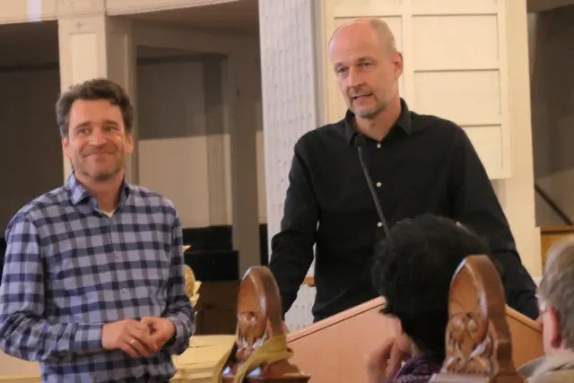 Dr. Timo Trümper, (links)          .
Dr.Justus Lange (rechts)
.

