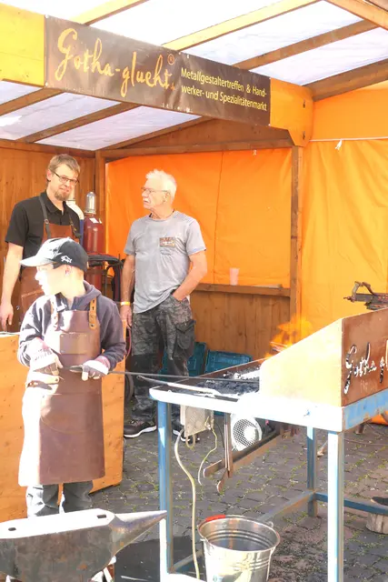 Kinderschmiedestand          .
.

